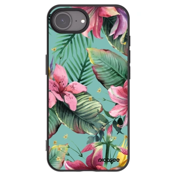 Picasee Μαύρη θήκη σιλικόνης για Apple iPhone 16e - Hawaii