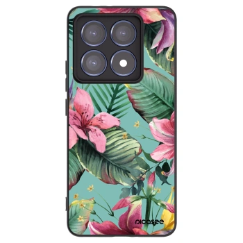 Picasee Μαύρη θήκη σιλικόνης για Xiaomi 14T Pro - Hawaii
