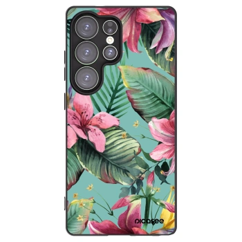 Picasee Μαύρη θήκη σιλικόνης για Samsung Galaxy S25 Ultra 5G - Hawaii
