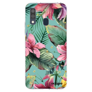 Picasee διαφανής θήκη σιλικόνης Samsung Galaxy A40 A405F - Hawaii