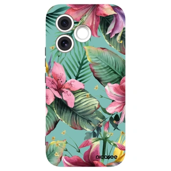 Picasee Μαύρη θήκη σιλικόνης για Honor 600 Lite - Hawaii