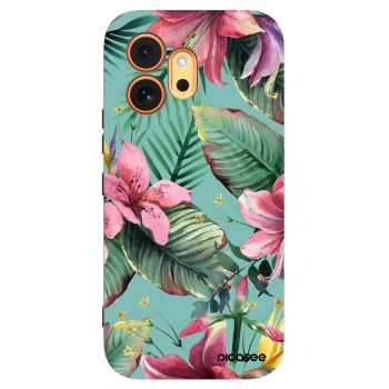 Picasee Μαύρη θήκη σιλικόνης για Honor 600 - Hawaii