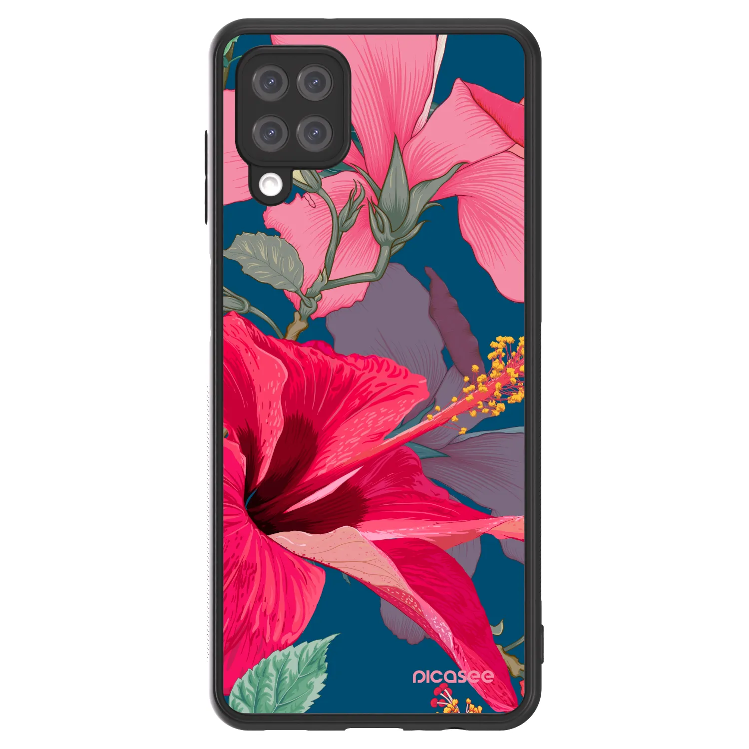 Picasee ULTIMATE CASE για Samsung Galaxy A12 A125F - Hibiscus