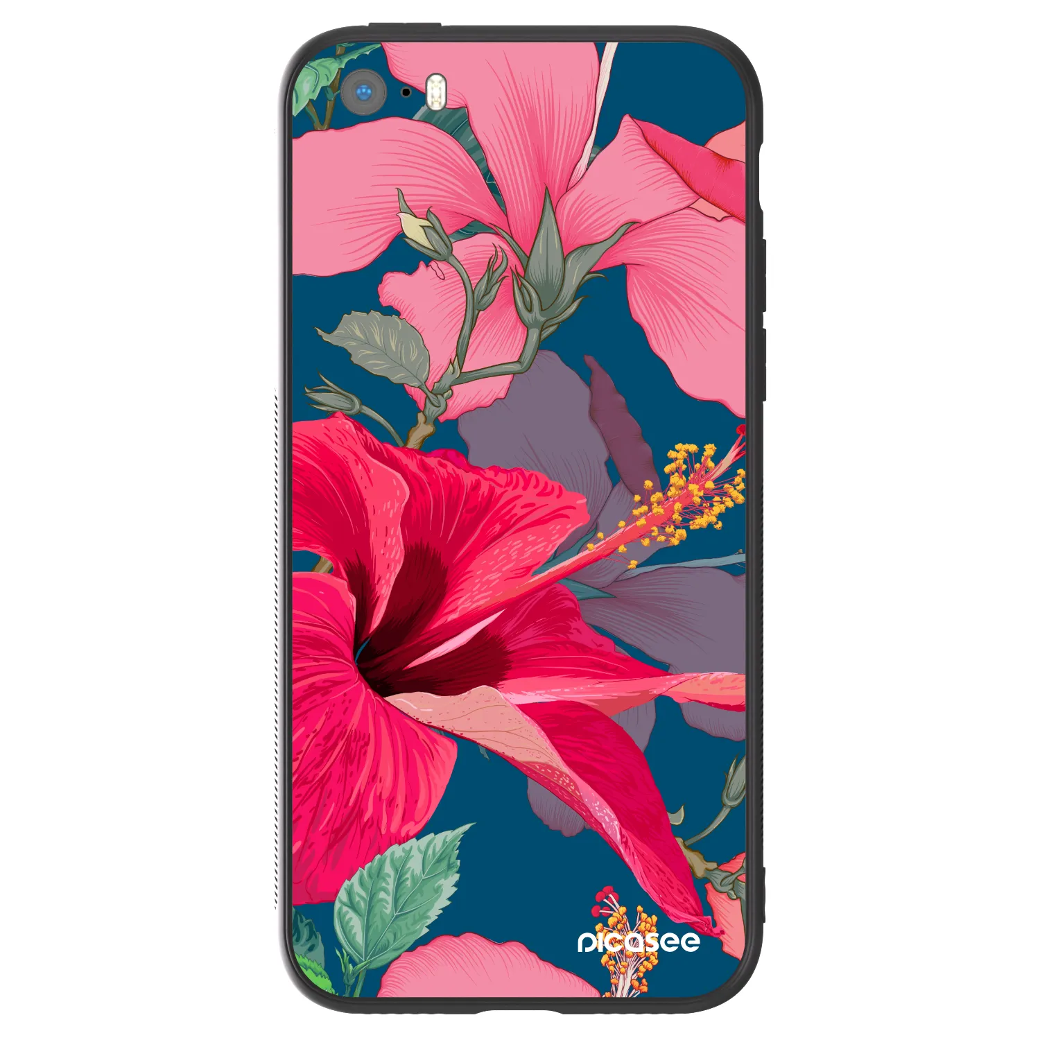 Picasee ULTIMATE CASE για Apple iPhone 5/5S/SE - Hibiscus