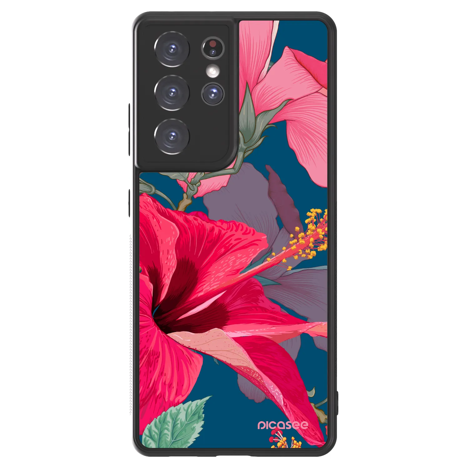 Picasee ULTIMATE CASE για Samsung Galaxy S21 Ultra 5G G998B - Hibiscus