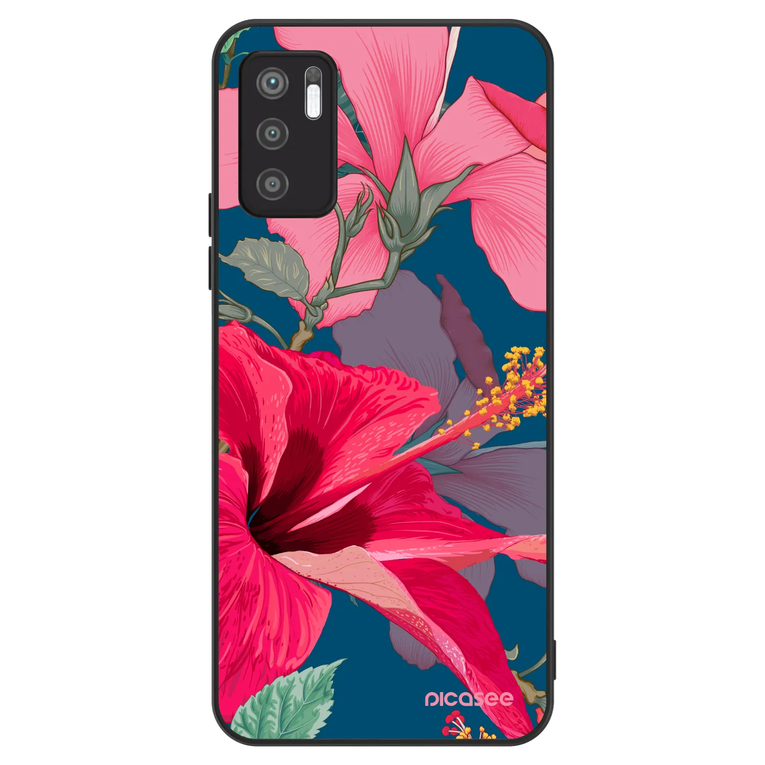 Picasee ULTIMATE CASE για Xiaomi Redmi Note 10 5G - Hibiscus