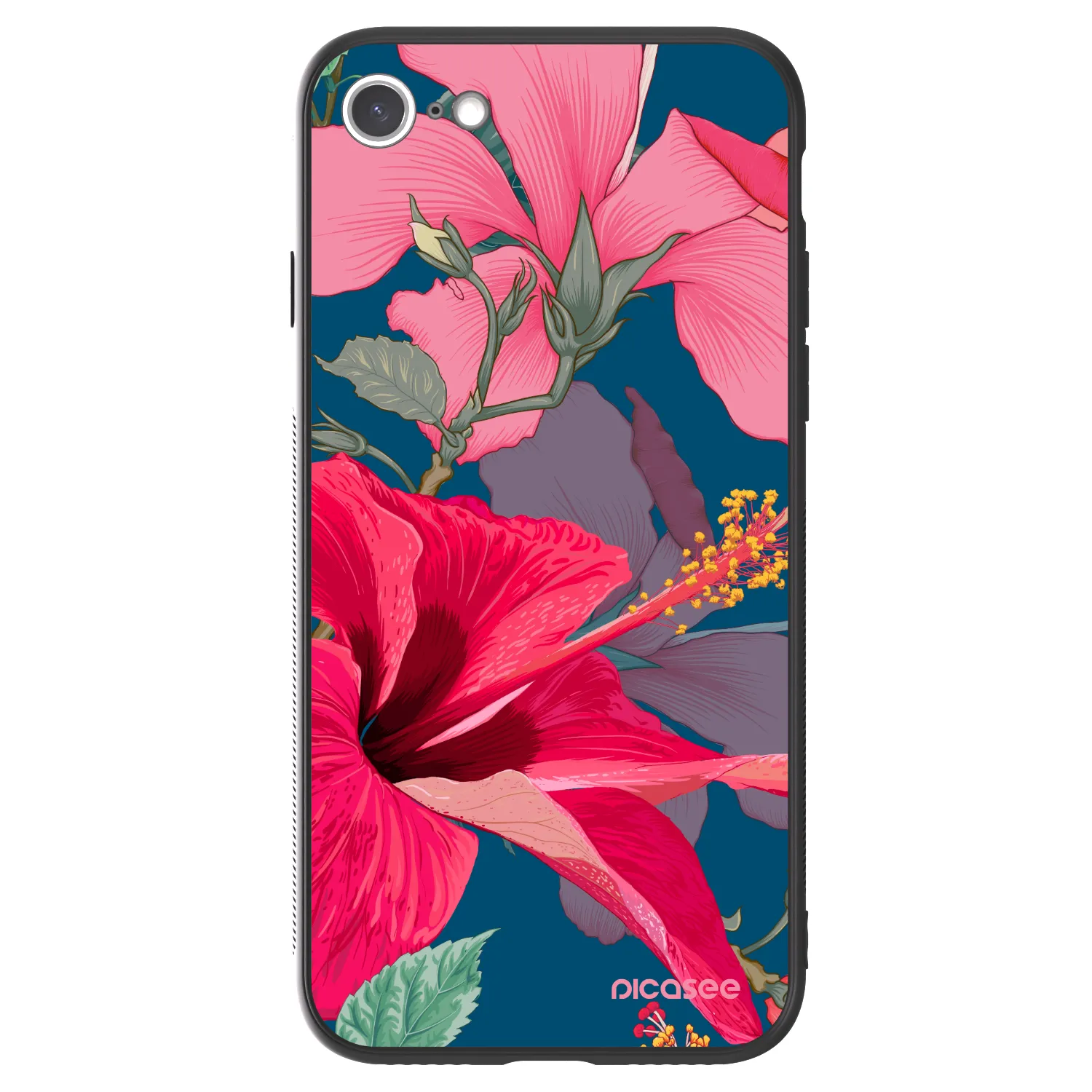 Picasee ULTIMATE CASE για Apple iPhone SE 2020 - Hibiscus