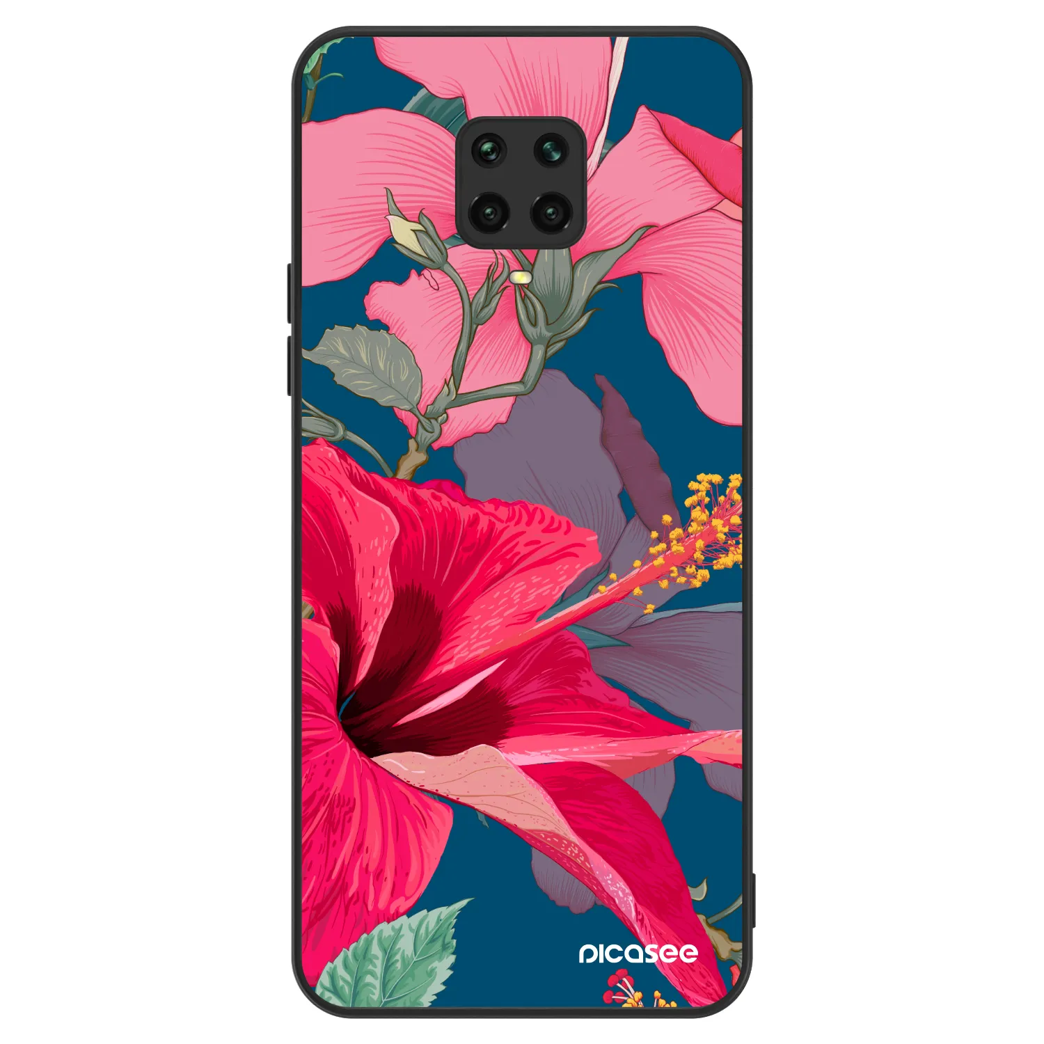 Picasee ULTIMATE CASE για Xiaomi Redmi Note 9S - Hibiscus