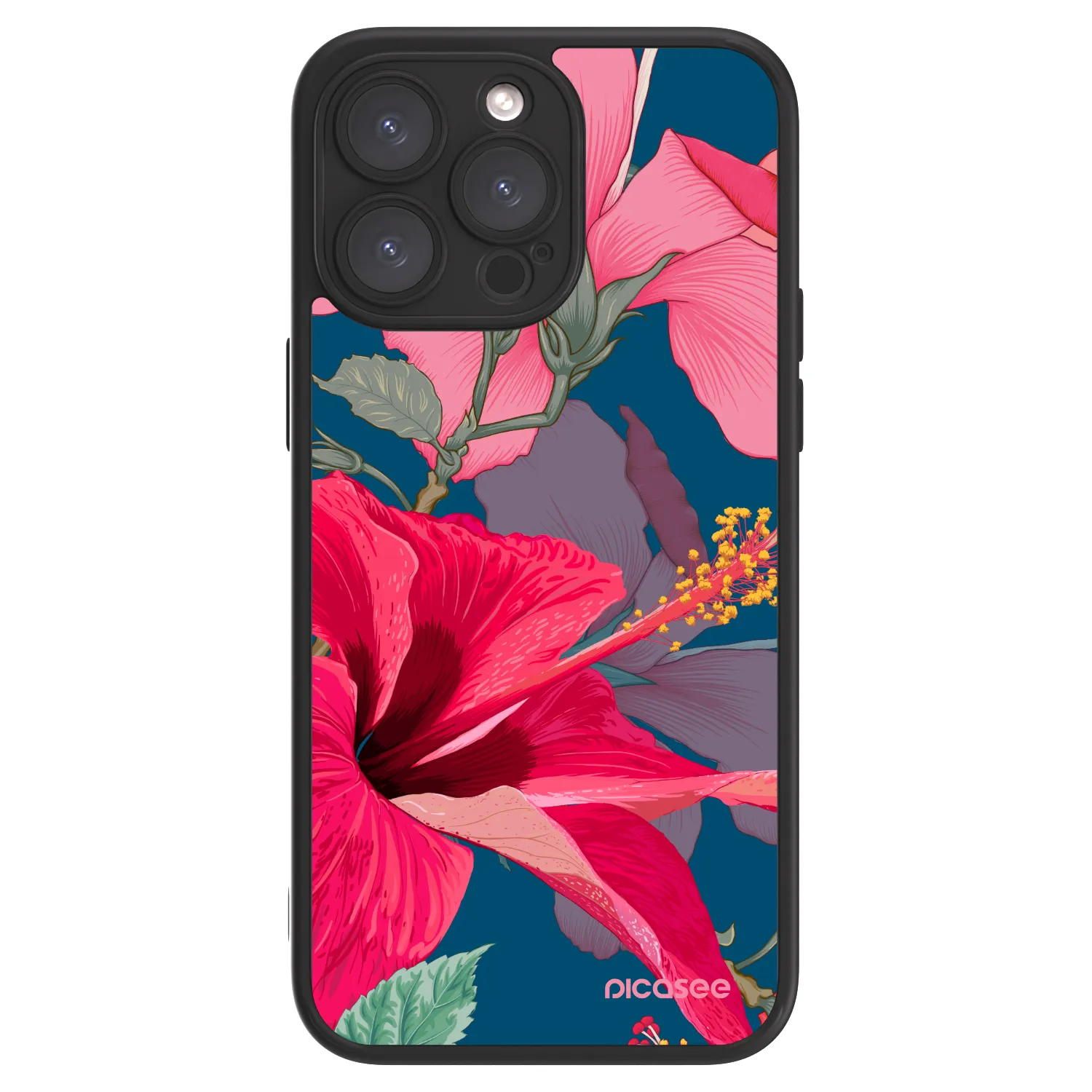 Picasee ULTIMATE CASE για Apple iPhone 15 Pro Max - Hibiscus