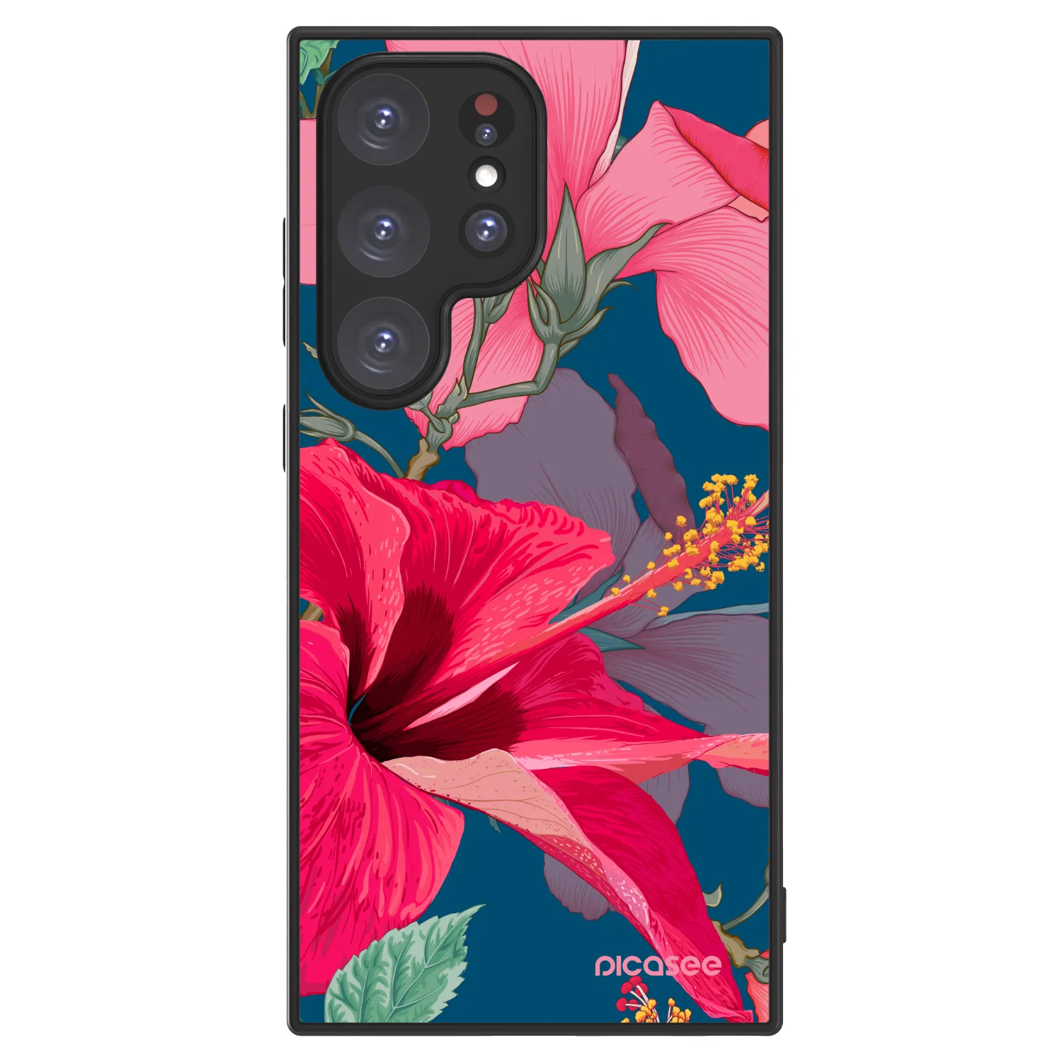 Picasee ULTIMATE CASE PowerShare για Samsung Galaxy S24 Ultra S928B 5G - Hibiscus