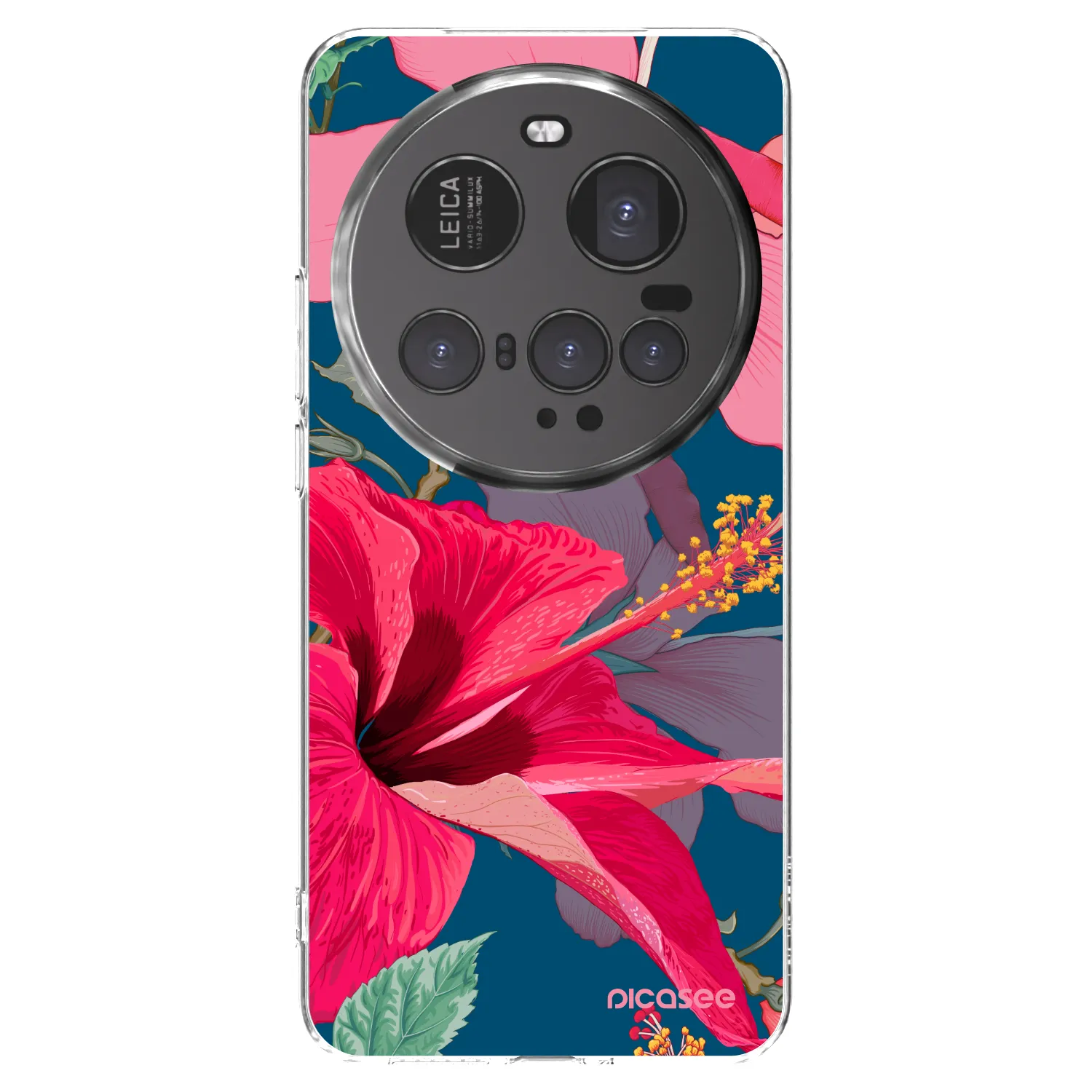 Picasee διαφανής θήκη σιλικόνης Xiaomi 15 Ultra - Hibiscus