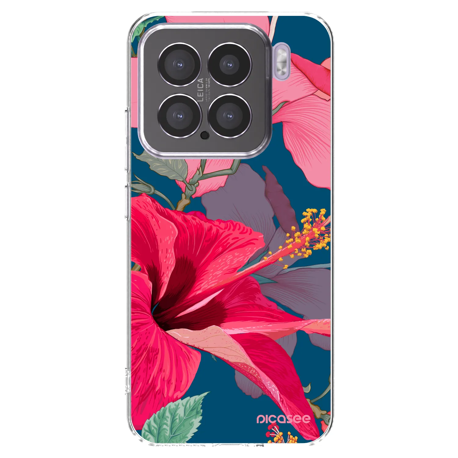 Picasee διαφανής θήκη σιλικόνης Xiaomi 15 - Hibiscus