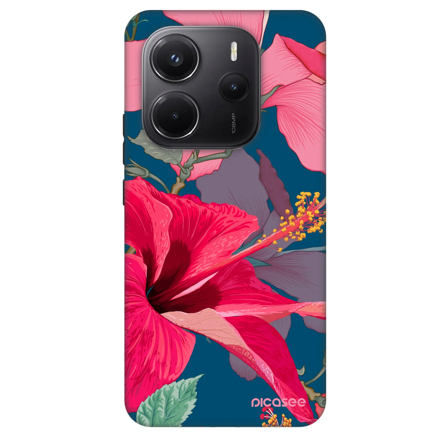 Picasee Fashion Case για Xiaomi Redmi Note 14 5G - Hibiscus