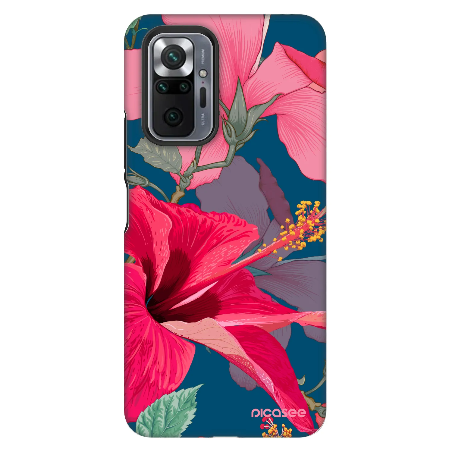 Picasee Fashion Case για Xiaomi Redmi Note 10 Pro - Hibiscus