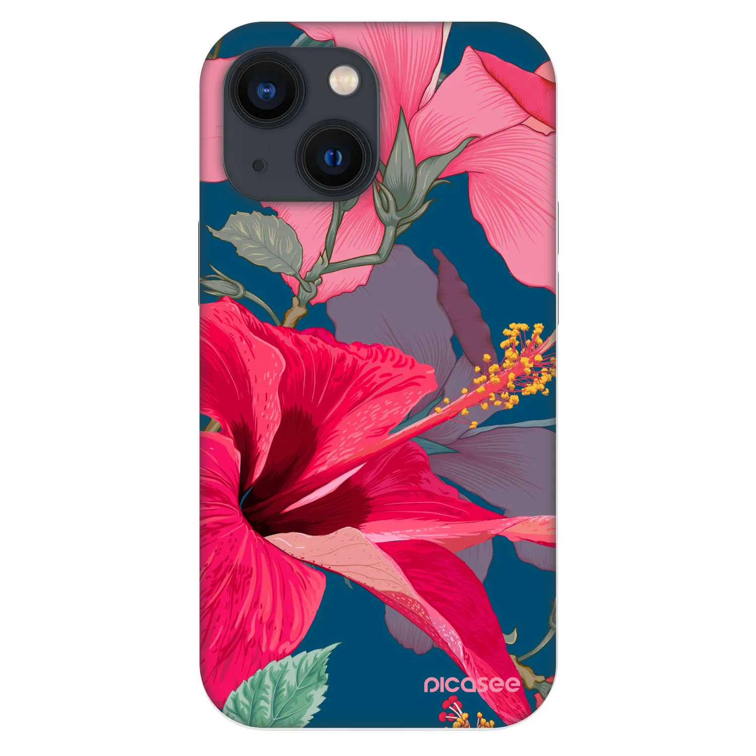Picasee Fashion Case για Apple iPhone 13 mini - Hibiscus