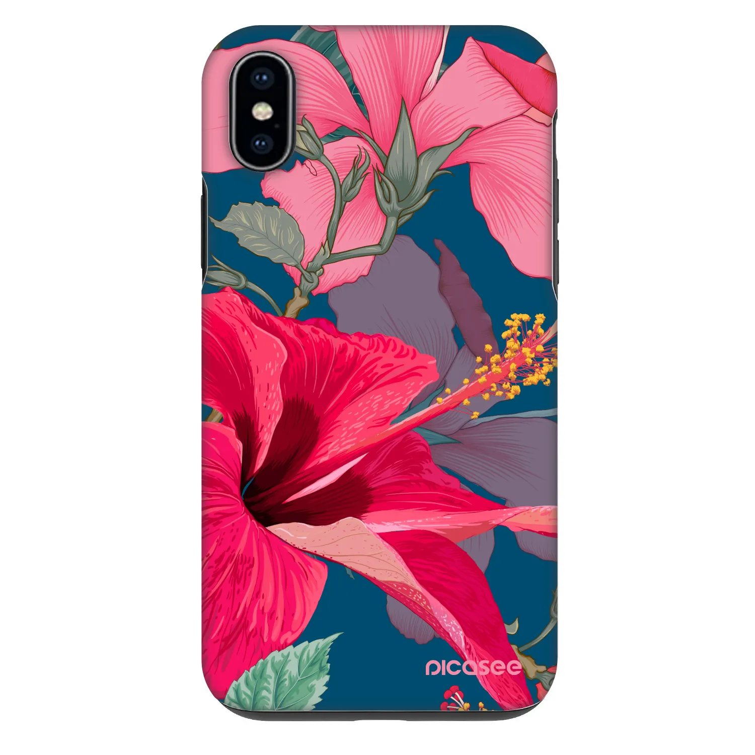 Picasee Fashion Case για Apple iPhone XS Max - Hibiscus
