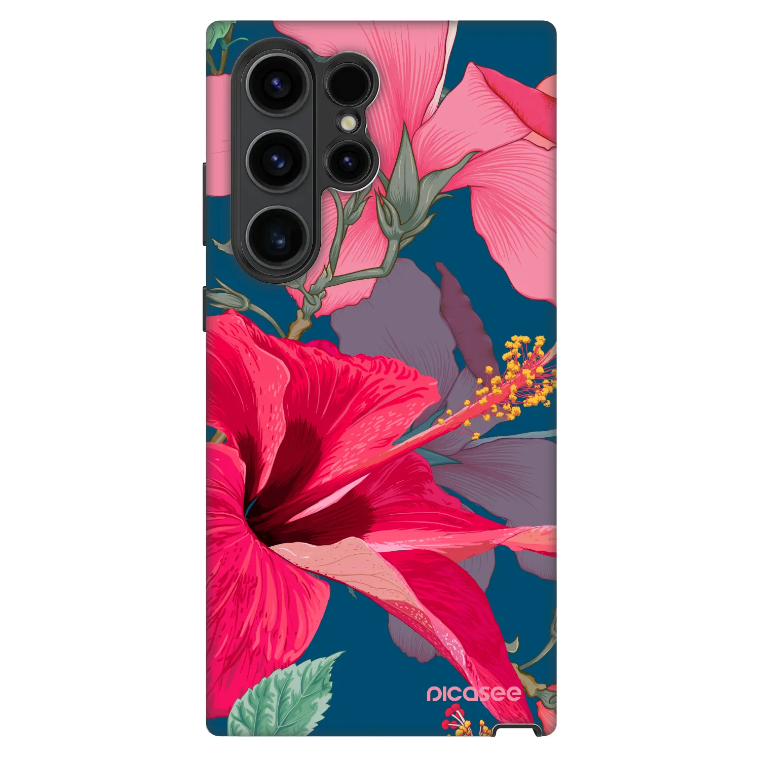 Picasee Fashion Case για Samsung Galaxy S22 Ultra 5G - Hibiscus