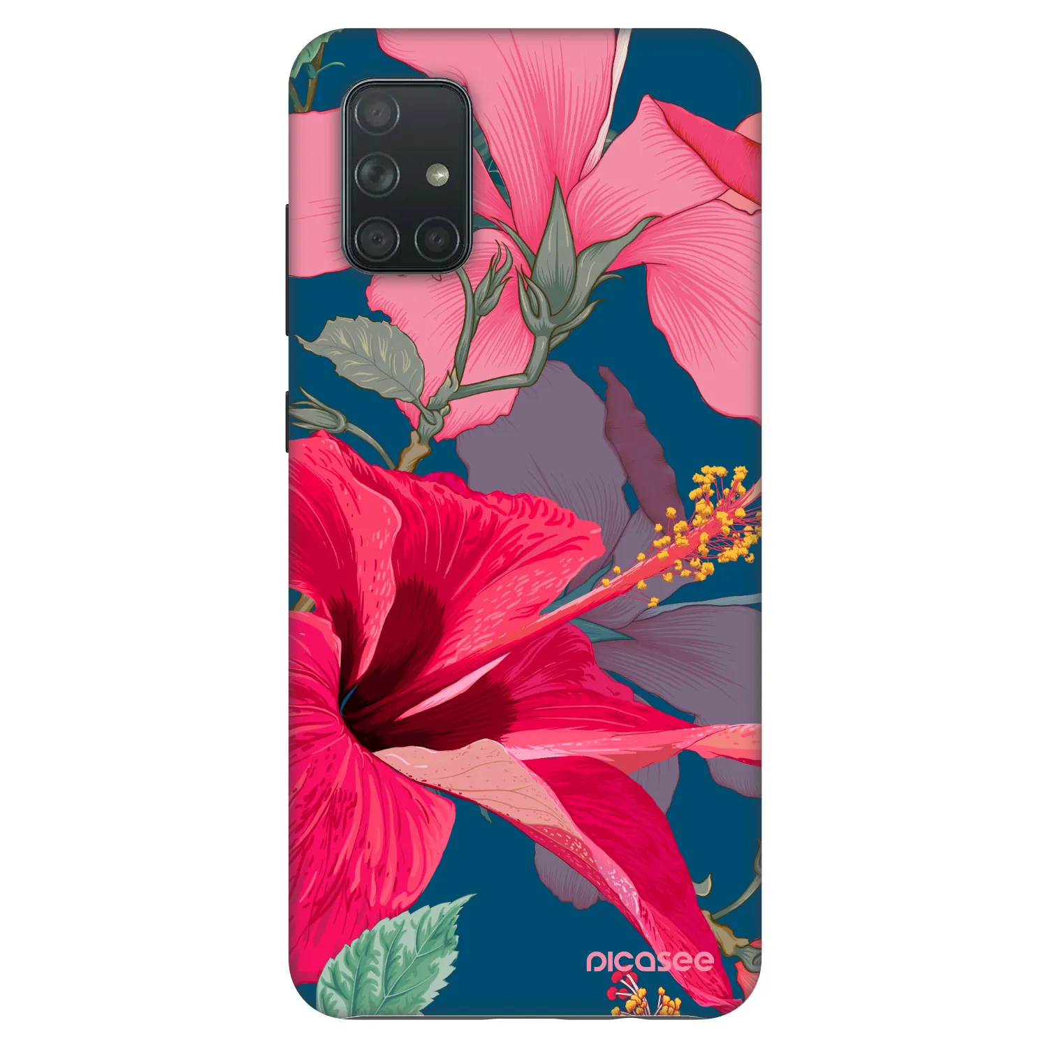 Picasee Fashion Case για Samsung Galaxy A71 A715F - Hibiscus