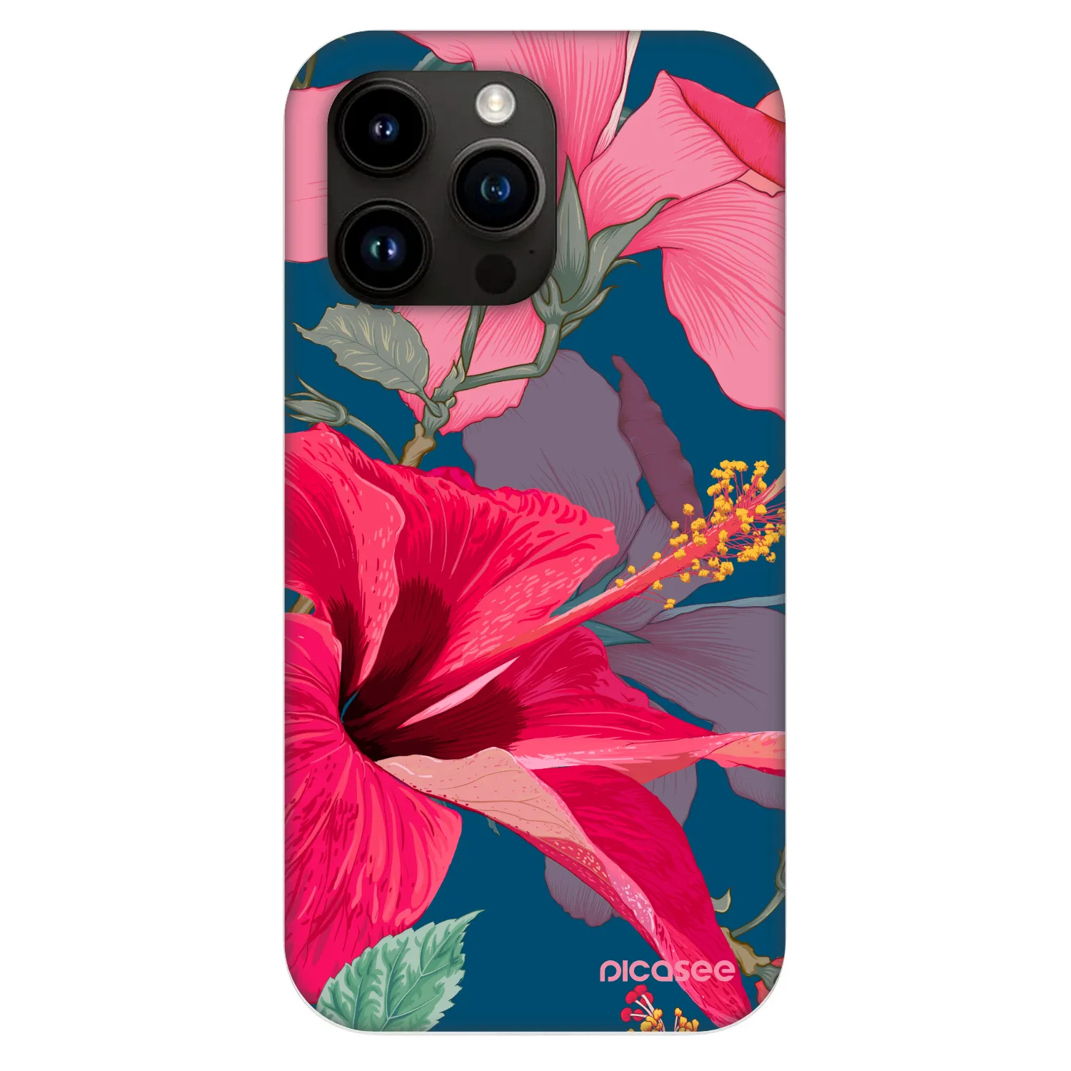 Picasee Fashion Case MagSafe για Apple iPhone 13 Pro - Hibiscus