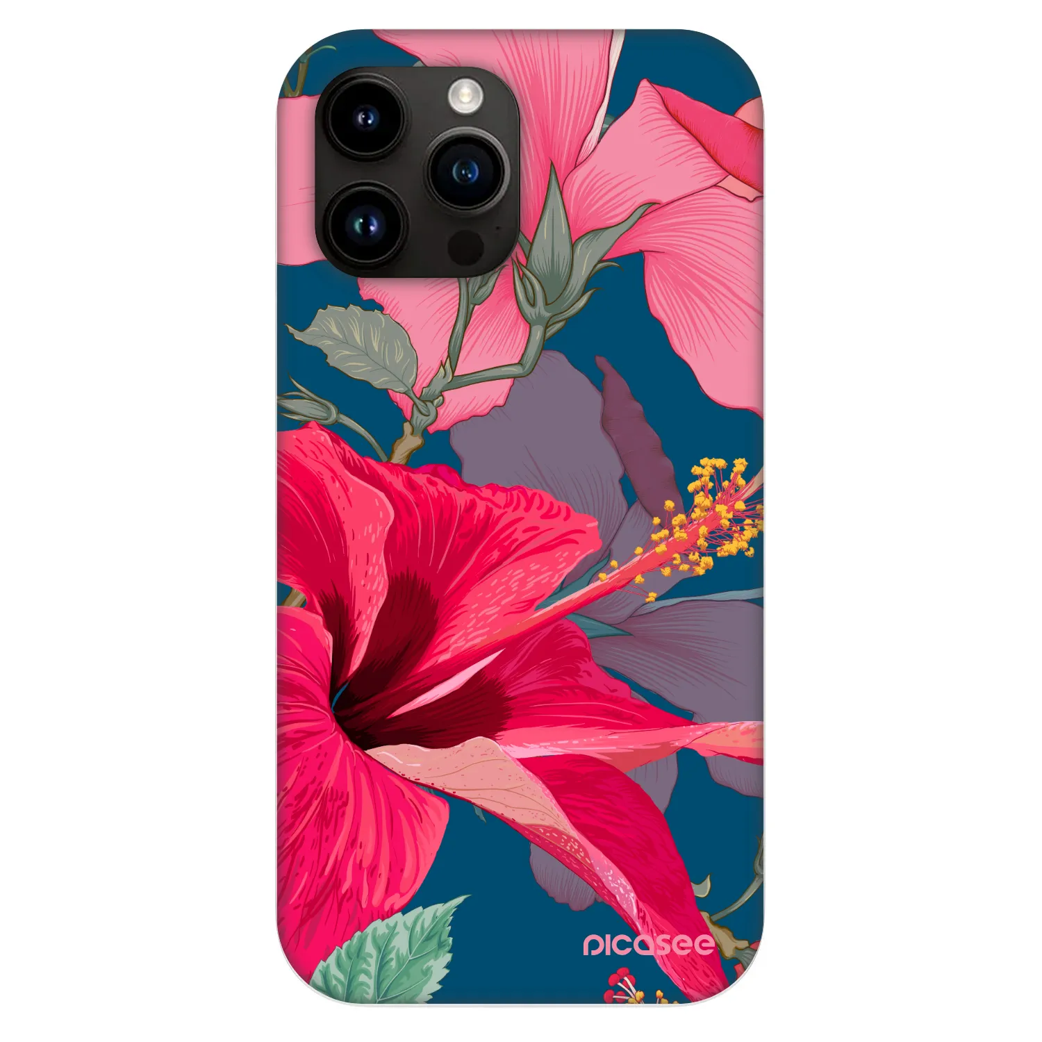 Picasee Fashion Case MagSafe για Apple iPhone 13 Pro Max - Hibiscus