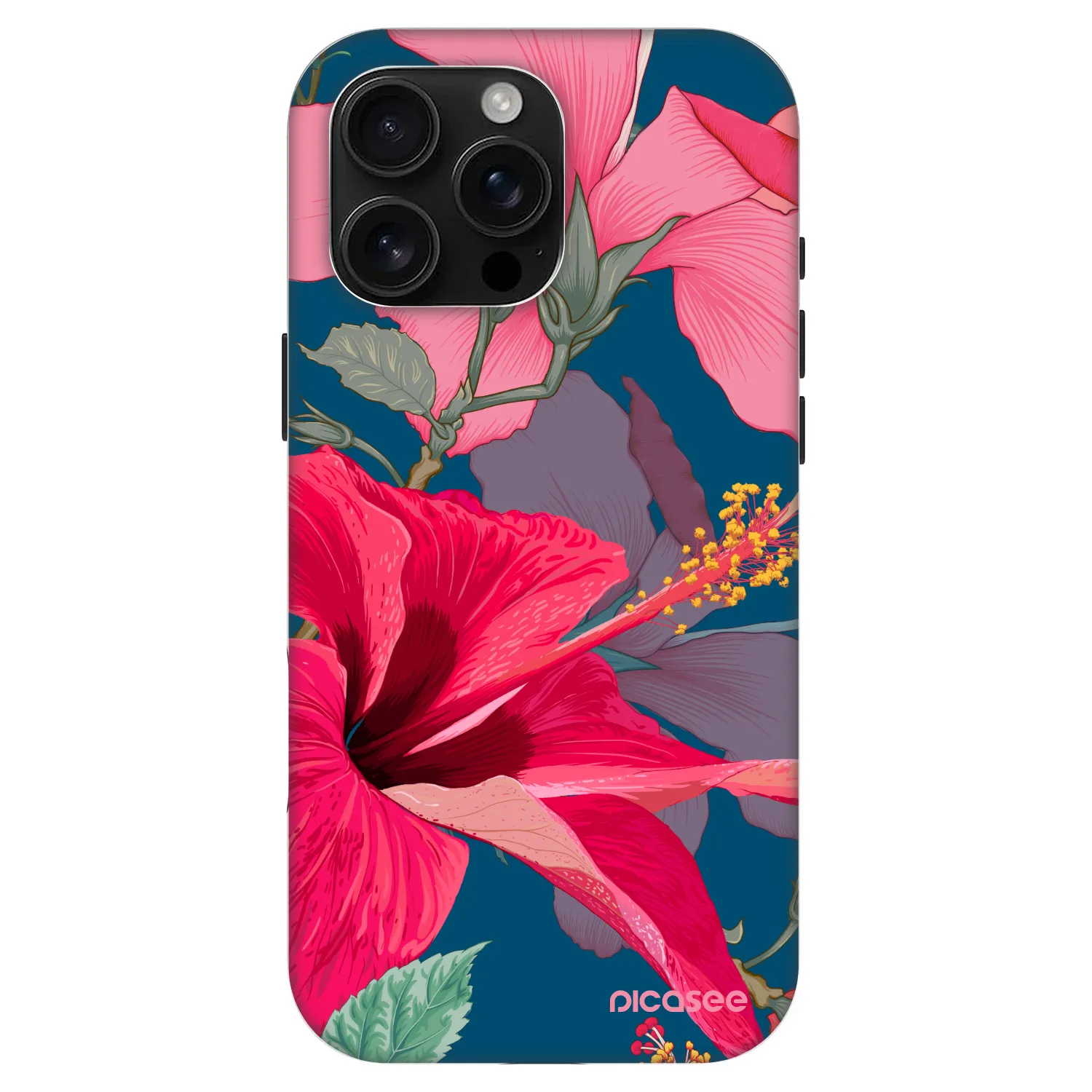 Picasee Fashion Case MagSafe για Apple iPhone 16 Pro Max - Hibiscus