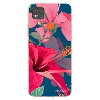 Picasee διαφανής θήκη σιλικόνης Xiaomi Redmi 9C - Hibiscus