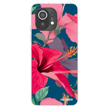 Picasee διαφανής θήκη σιλικόνης Xiaomi Mi 11 - Hibiscus