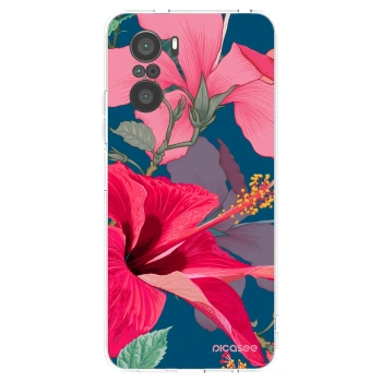 Picasee διαφανής θήκη σιλικόνης Xiaomi Poco F3 - Hibiscus