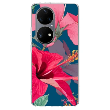 Θήκη για Huawei P50 - Hibiscus