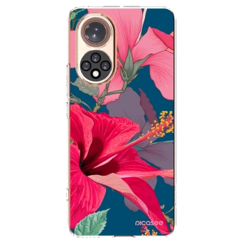 Picasee διαφανής θήκη σιλικόνης Honor 50 5G - Hibiscus