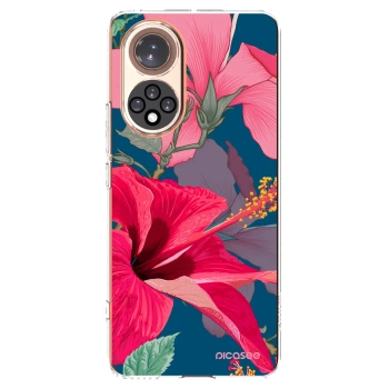 Picasee διαφανής θήκη σιλικόνης Huawei Nova 9 - Hibiscus