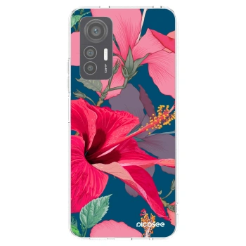 Picasee διαφανής θήκη σιλικόνης Xiaomi 12 Lite - Hibiscus