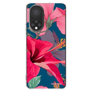 Picasee διαφανής θήκη σιλικόνης Honor X7 - Hibiscus