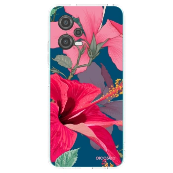 Picasee διαφανής θήκη σιλικόνης Xiaomi Poco X5 - Hibiscus