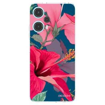 Picasee διαφανής θήκη σιλικόνης Xiaomi Poco F5 - Hibiscus