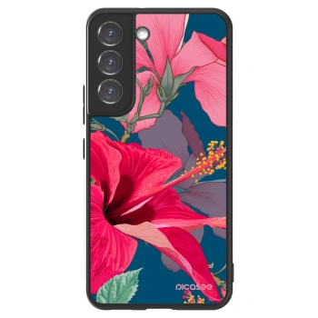 Picasee ULTIMATE CASE PowerShare για Samsung Galaxy S22 5G - Hibiscus