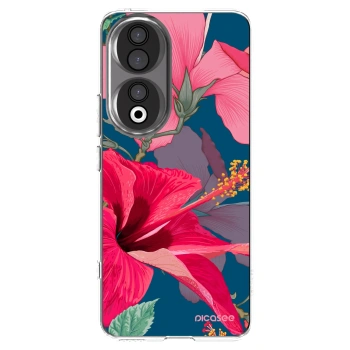 Picasee διαφανής θήκη σιλικόνης Honor 90 5G - Hibiscus