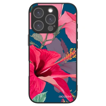 Picasee ULTIMATE CASE MagSafe pro Apple iPhone 16 Pro - Hibiscus