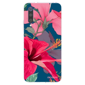 Picasee διαφανής θήκη σιλικόνης Xiaomi Mi 9 - Hibiscus