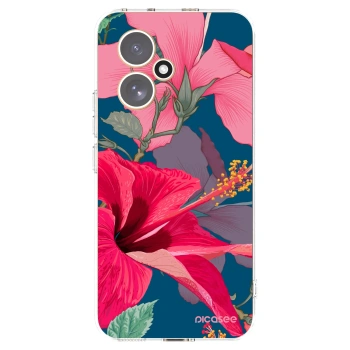 Picasee διαφανής θήκη σιλικόνης Honor 400 5G - Hibiscus