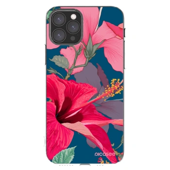 Picasee διαφανής θήκη σιλικόνης Apple iPhone 11 Pro - Hibiscus