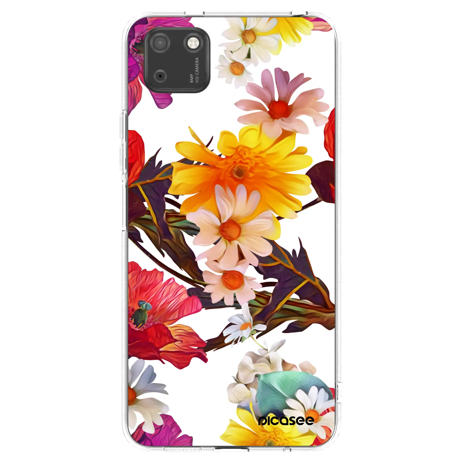 Picasee διαφανής θήκη σιλικόνης Huawei Y5P - Meadow
