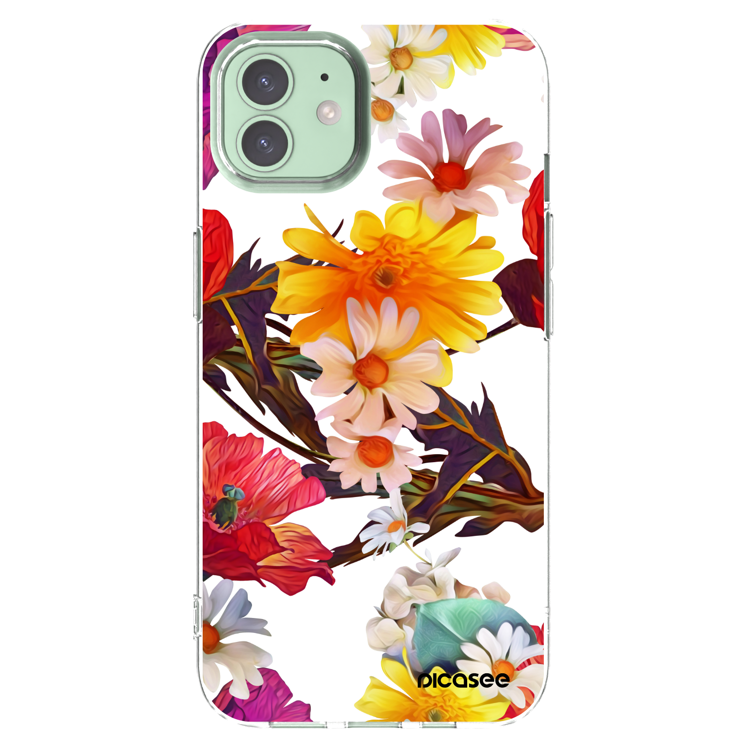 Picasee διαφανής θήκη σιλικόνης Apple iPhone 12 - Meadow