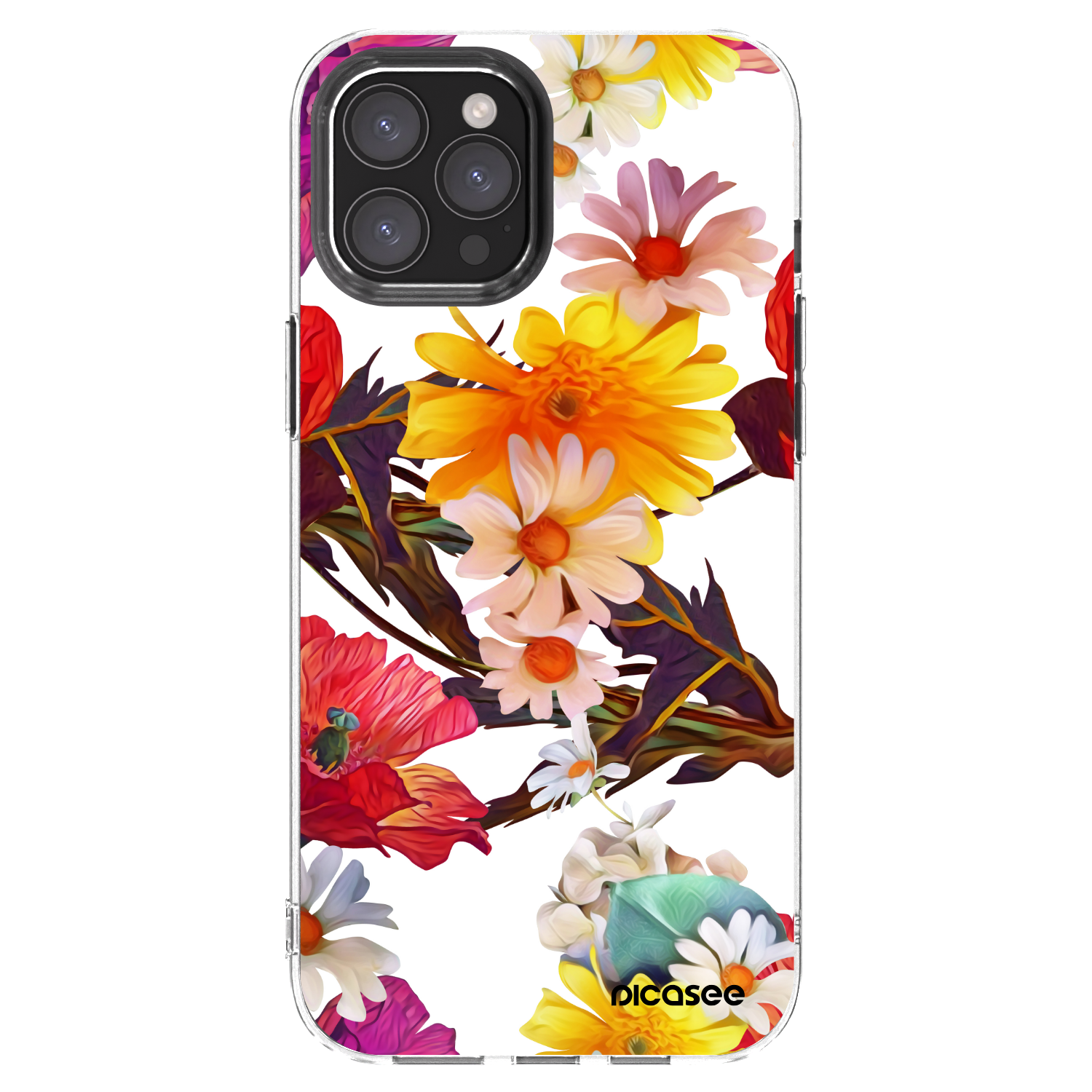 Picasee διαφανής θήκη σιλικόνης Apple iPhone 12 Pro Max - Meadow