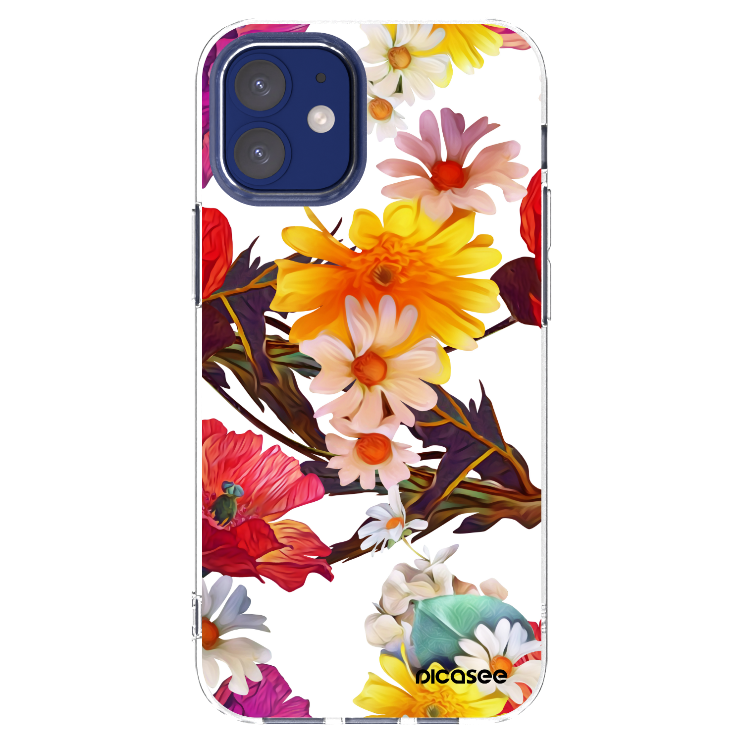 Picasee διαφανής θήκη σιλικόνης Apple iPhone 12 mini - Meadow
