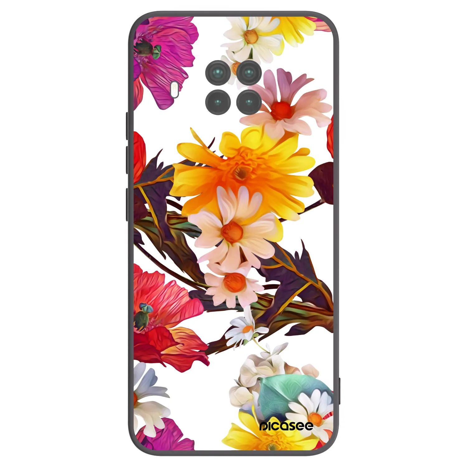 Picasee Μαύρη θήκη σιλικόνης για Xiaomi Mi 10T Lite - Meadow