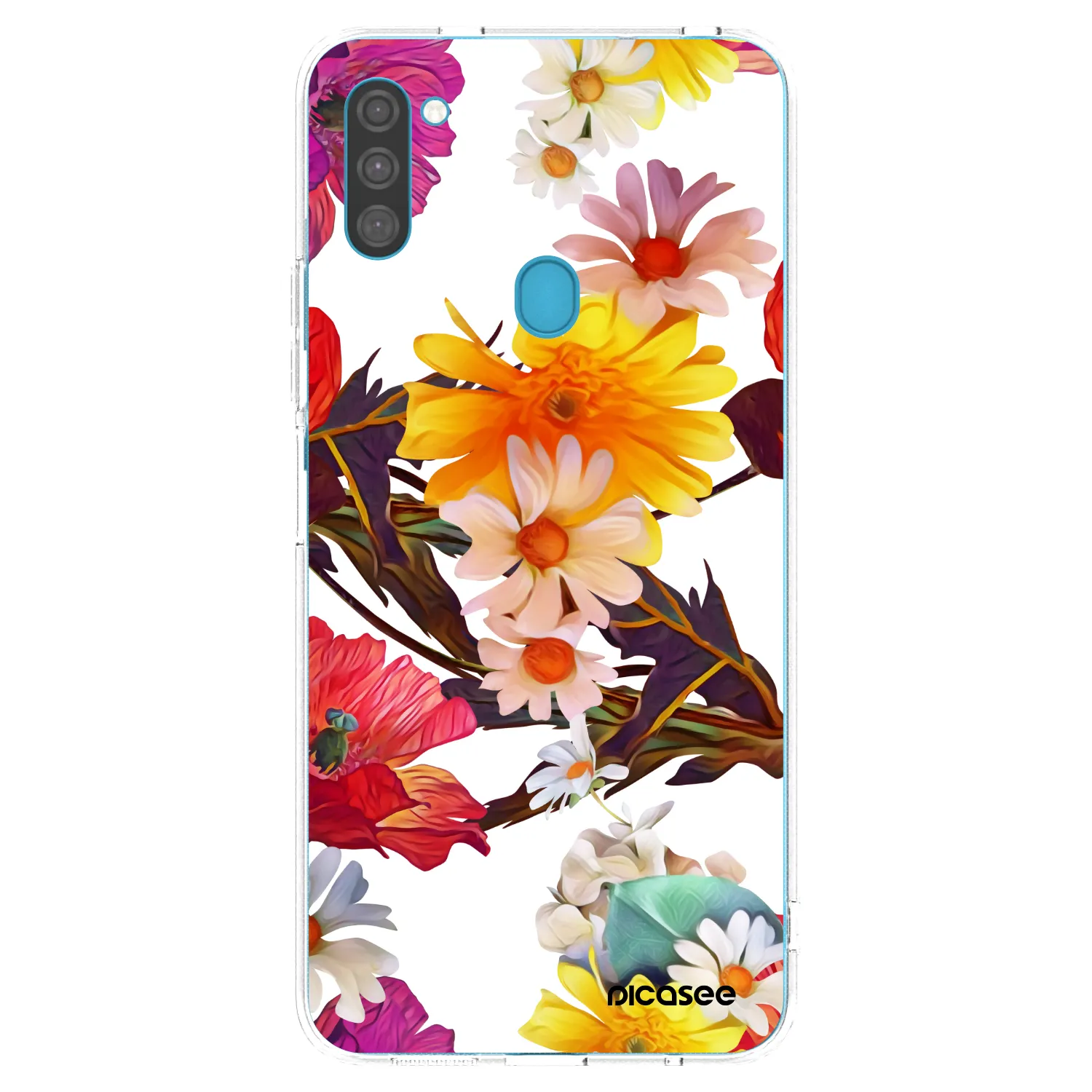 Picasee διαφανής θήκη σιλικόνης Samsung Galaxy M11 - Meadow
