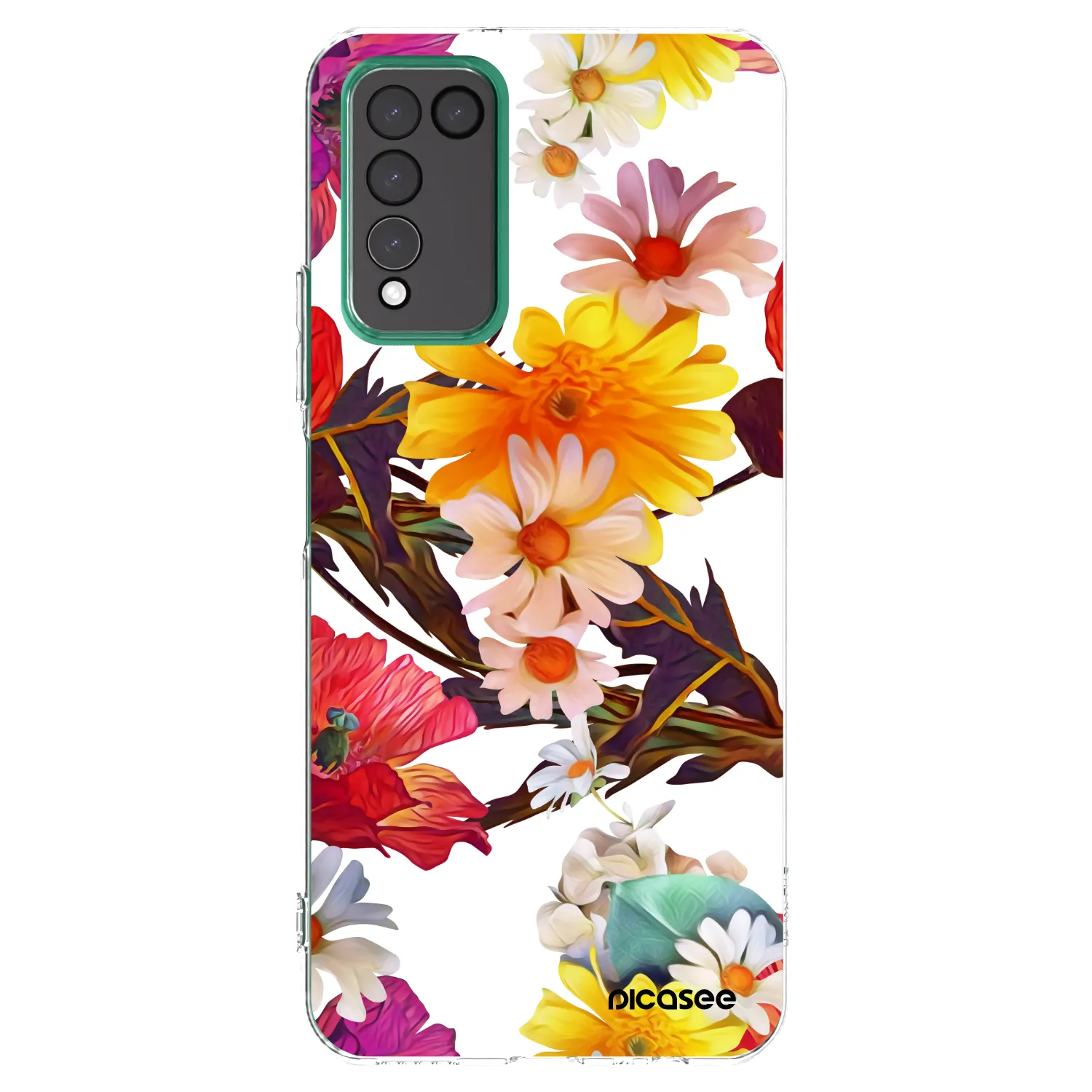 Picasee διαφανής θήκη σιλικόνης Honor 10X Lite - Meadow