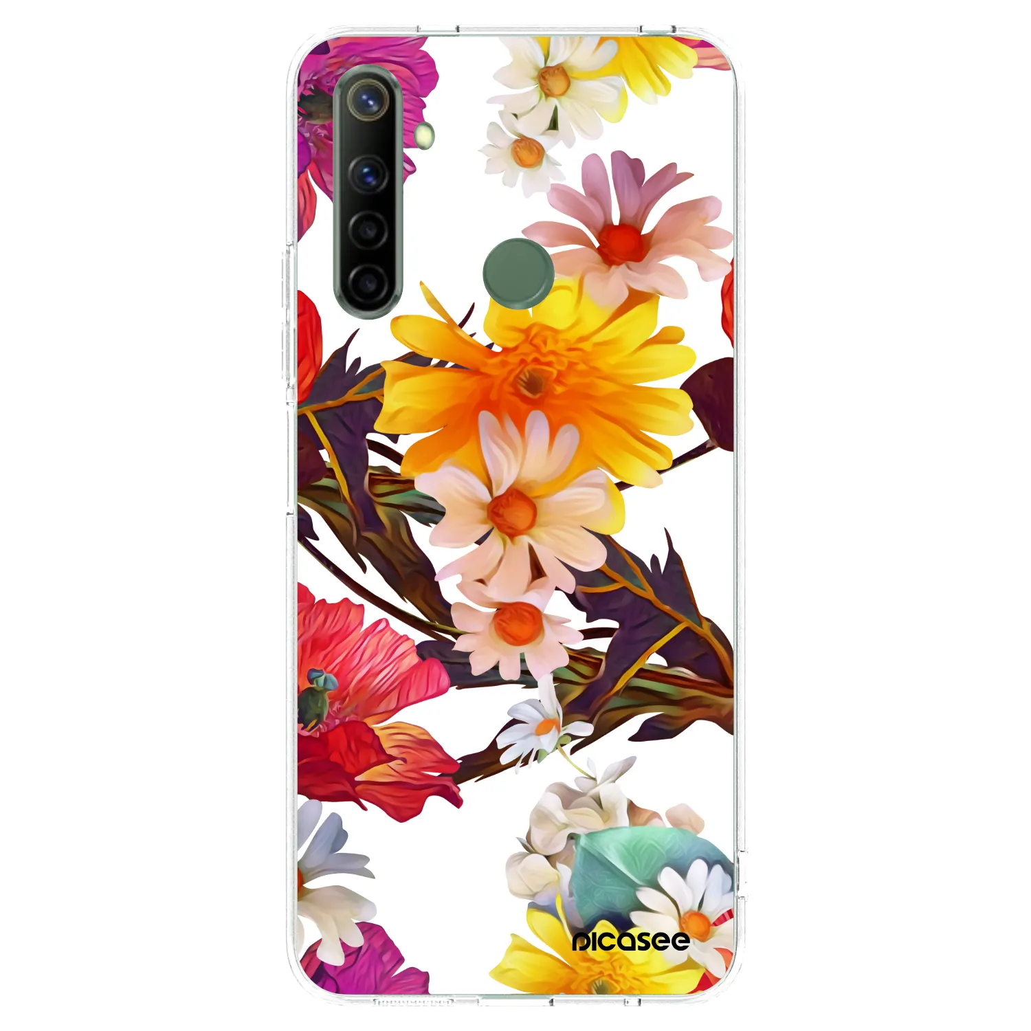 Picasee διαφανής θήκη σιλικόνης Realme 6i - Meadow