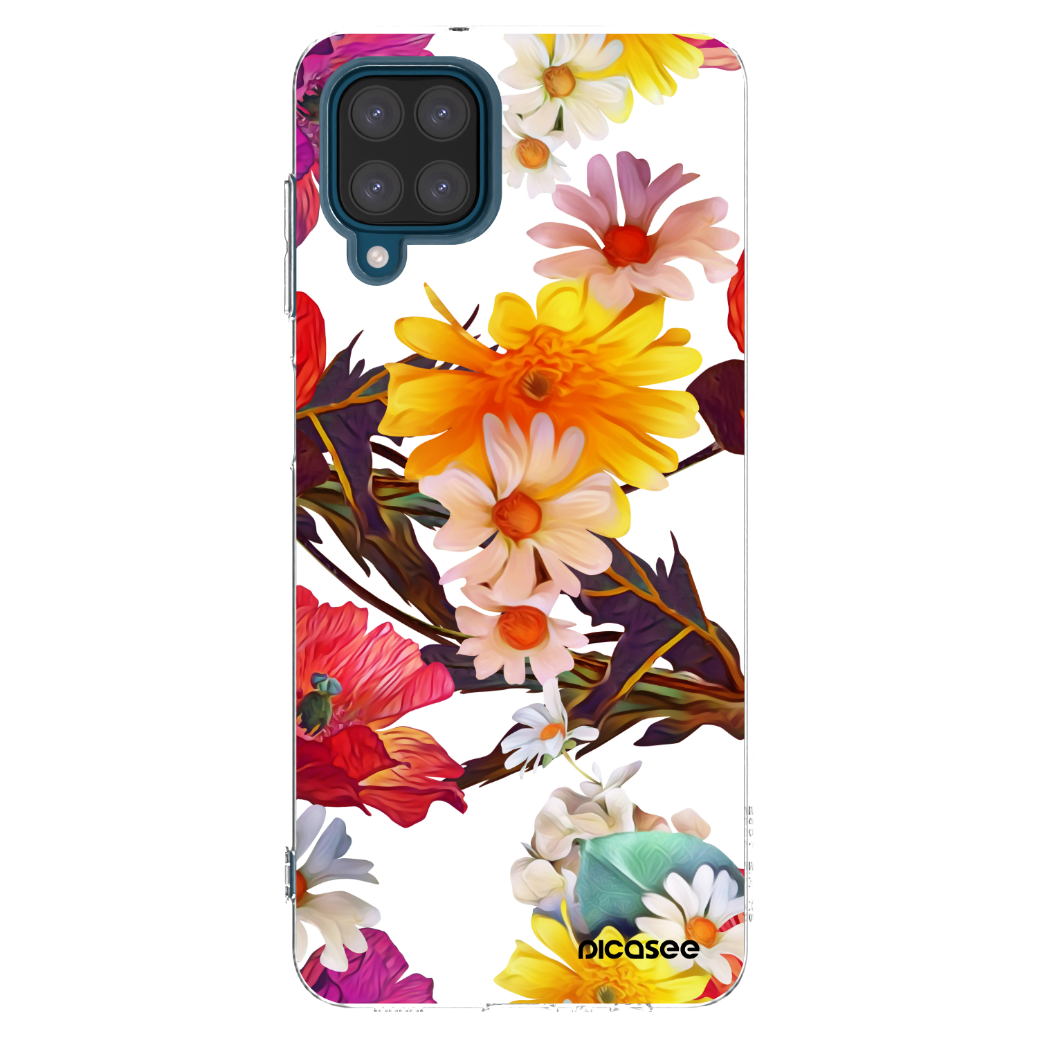 Picasee διαφανής θήκη σιλικόνης Samsung Galaxy A12 A125F - Meadow